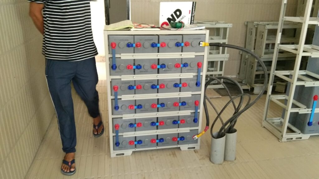 2 Volt battery, ideal for telecom base stations, UPS systems, and solar energy storage.